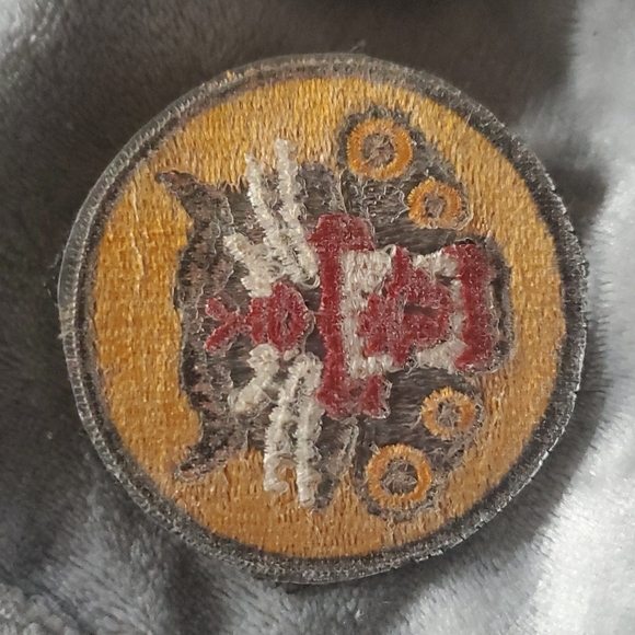 VINTAGE WW2 US ARMY TANK DESTROYER 4 WHEEL PATCH - Picture 2 of 2